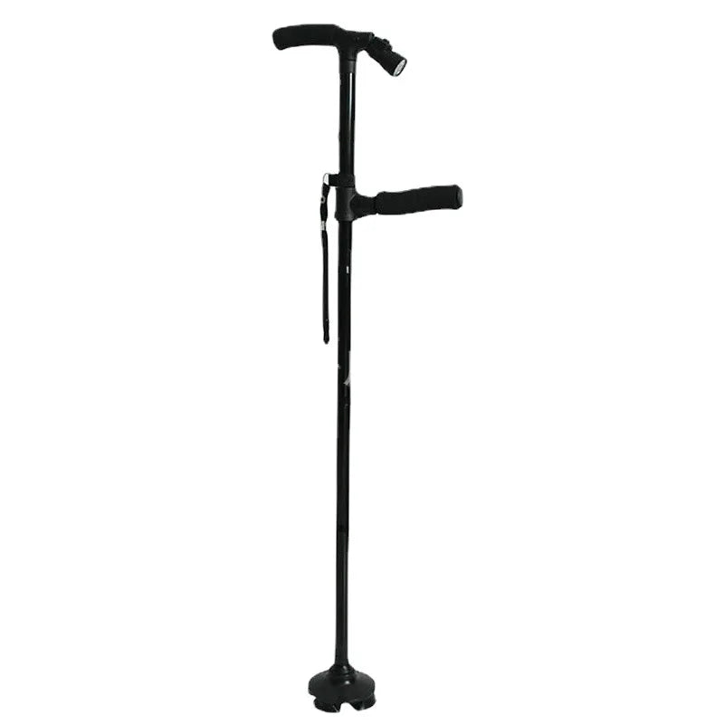 FujianChoice LED Alarm Folding Cane With Light And Handle