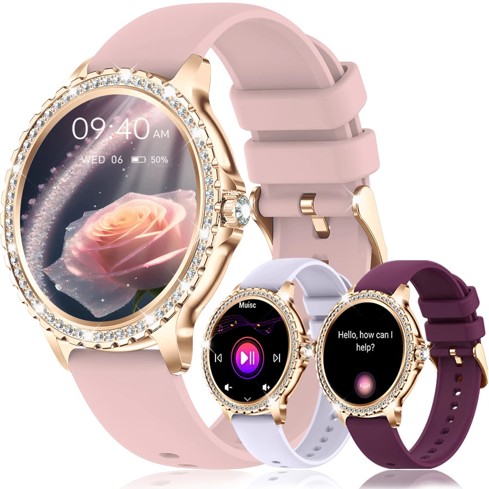 INNOFOVO Smart Watch For Women Touchscreen Fitness Tracker