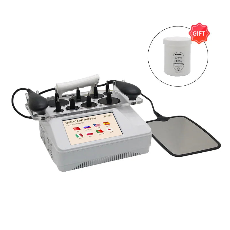 Kuanyew 448kHz Indiba RF Tecar Therapy Pen For Skin Tightening