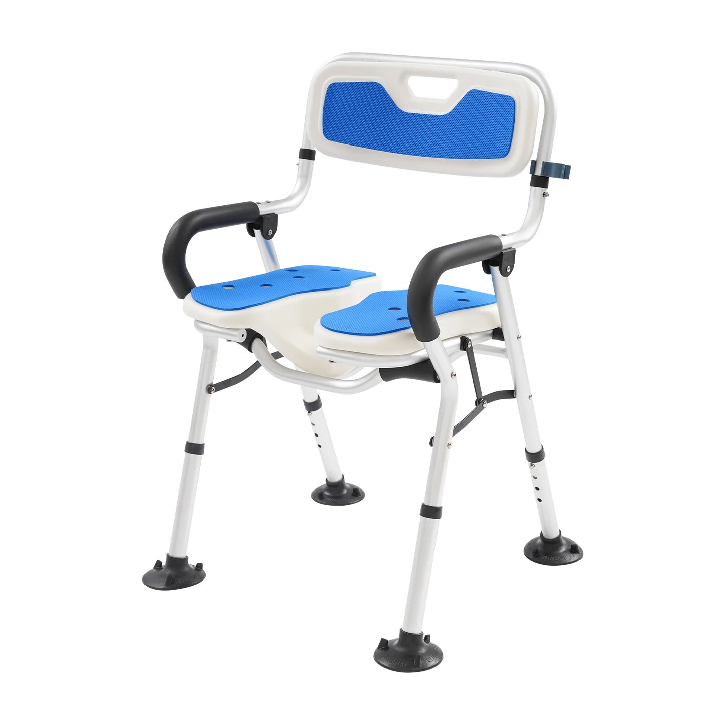 Bymaocar U Shape Folding Shower Chair For Elderly