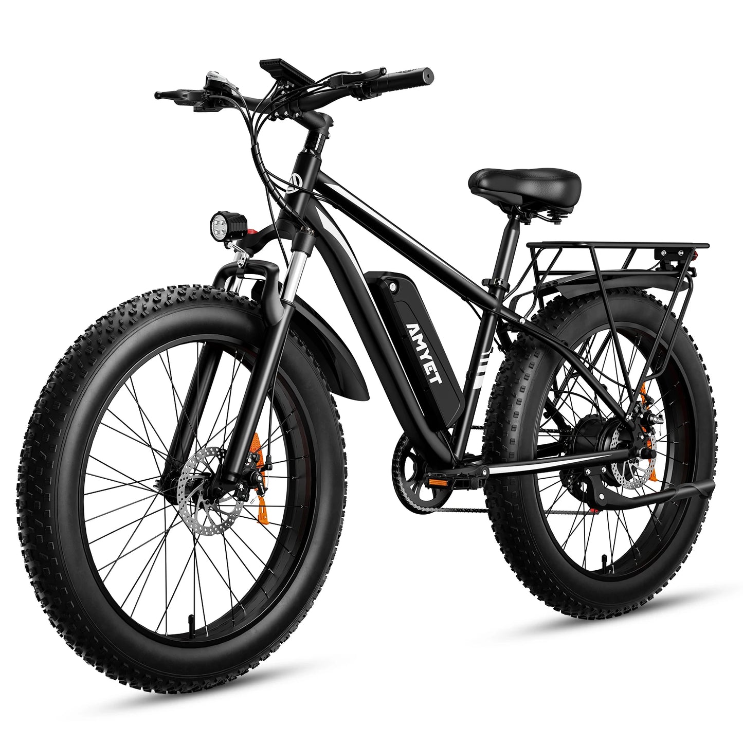 Amyet Electric Bike 1500W 48V 15Ah Fat Tire Mountain