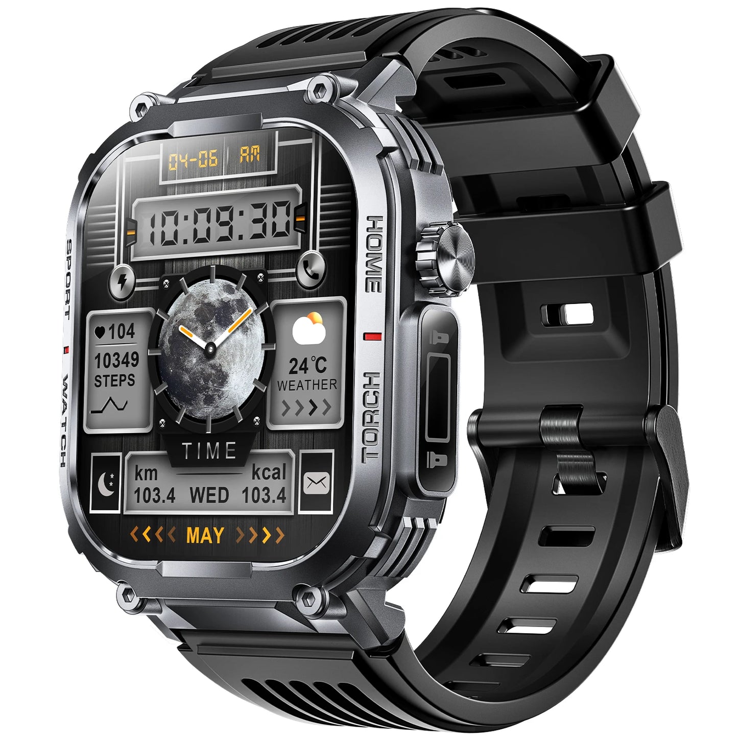 EIGIIS S320B Smart Watch Men 3ATM Waterproof