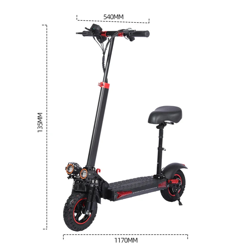 FREEBOY 1200W Electric Scooter With Seat For Heavy Adults