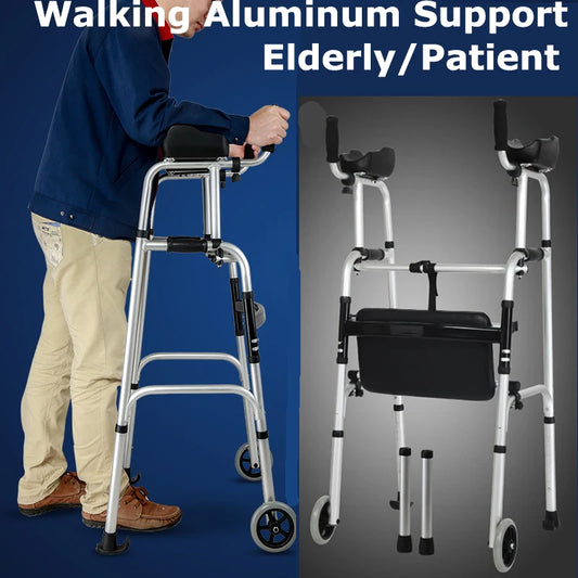 Aiboduo Elderly Walker With Wheel Walking Aid Hemiplegia