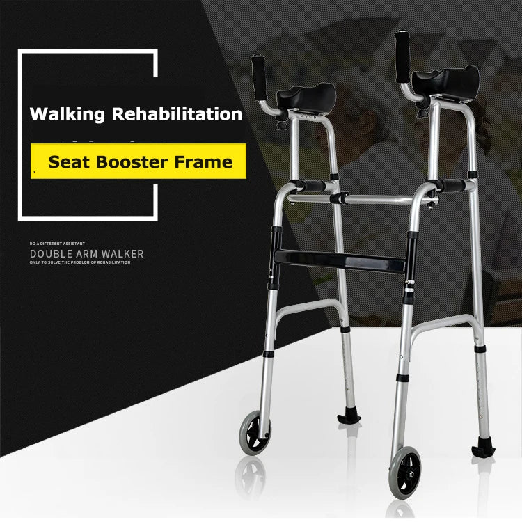 Aiboduo Elderly Walker With Wheel Walking Aid Hemiplegia