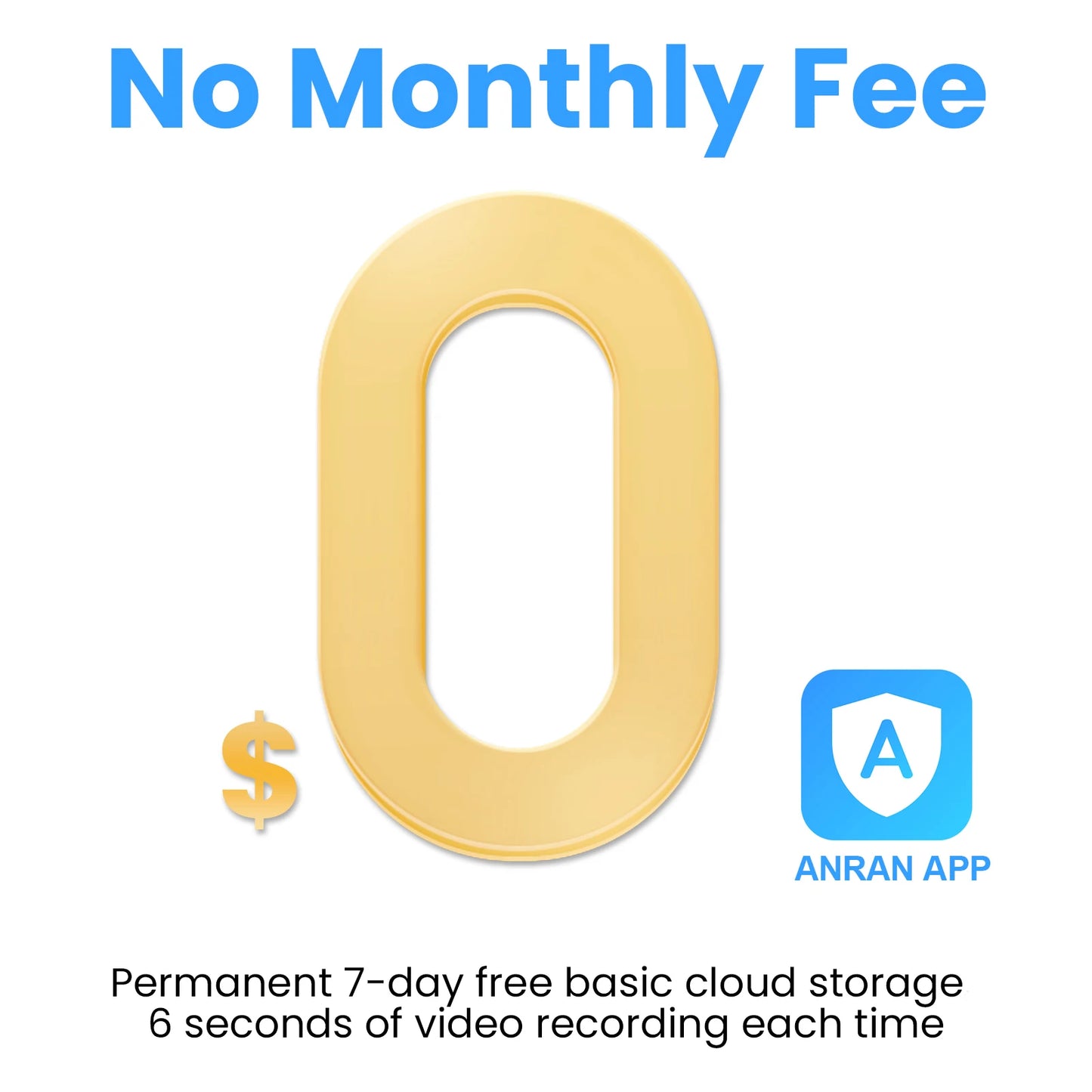 ANRAN 2K Solar Security Camera 3/5MP Outdoor Wireless 2.4G WIFI Camera Battery Cam Floodlight Color Night Vision Can't Add NVR