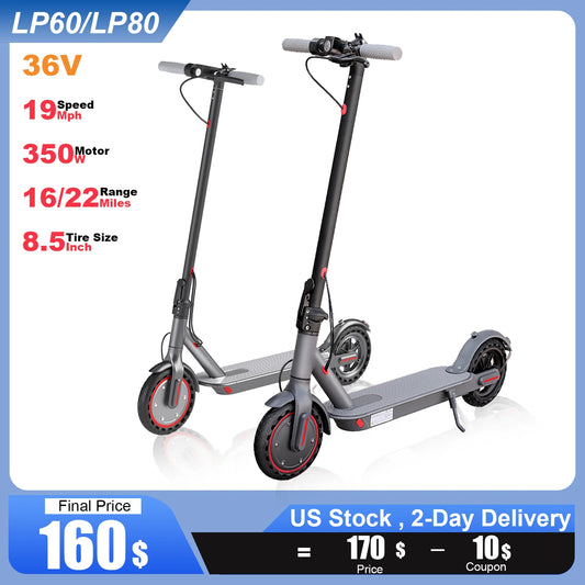 AOVOPRO LP80 Electric Scooter Long Range Foldable EScooter