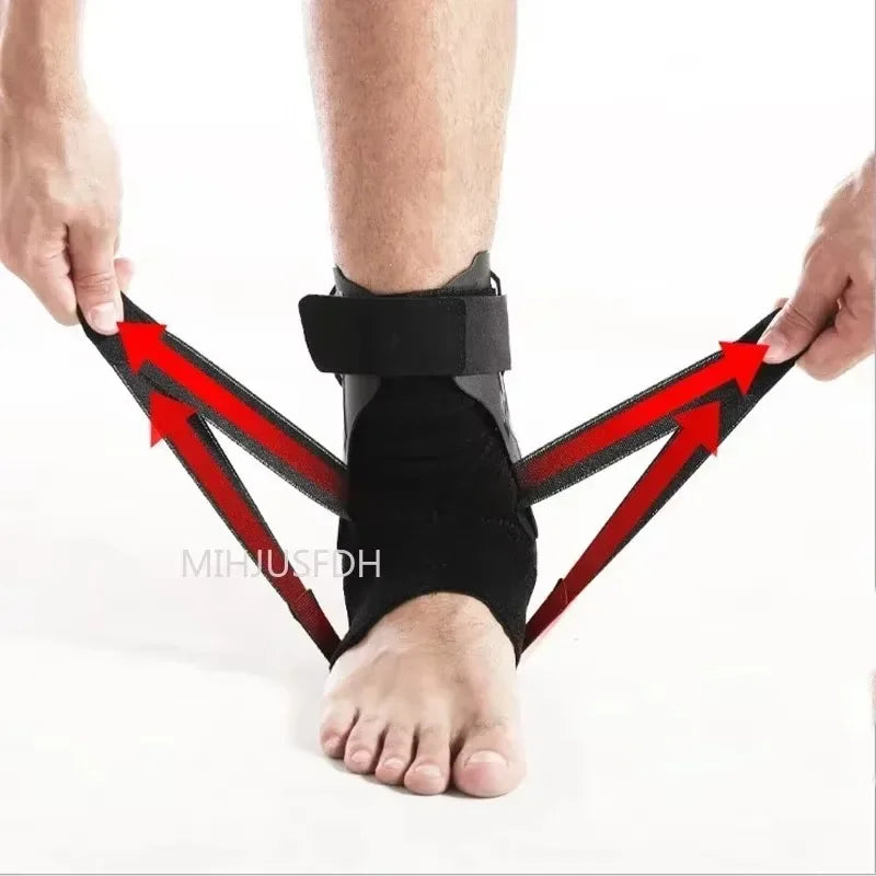 Eelhoe Ankle Brace With Side Stabilizers For Sprained Ankle