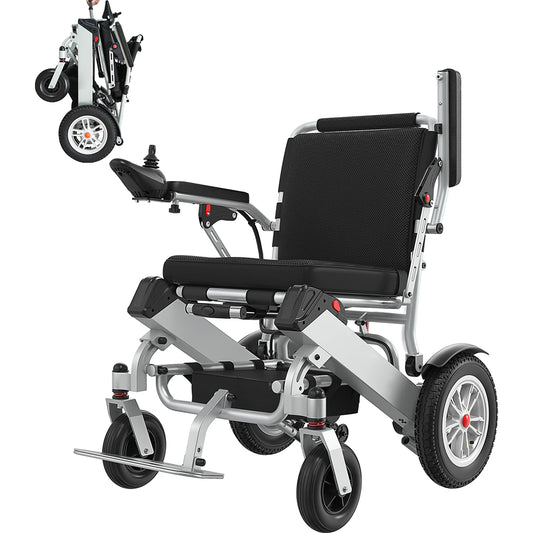 Maidesite Folding Electric Wheelchair For Adults Compact