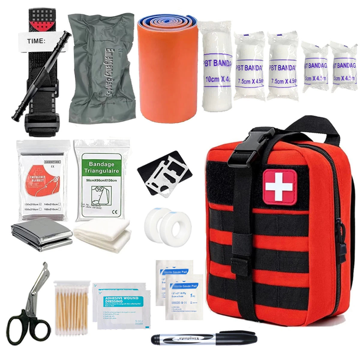 Choice Car Travel Emergency Kit First Aid Medical Rescue