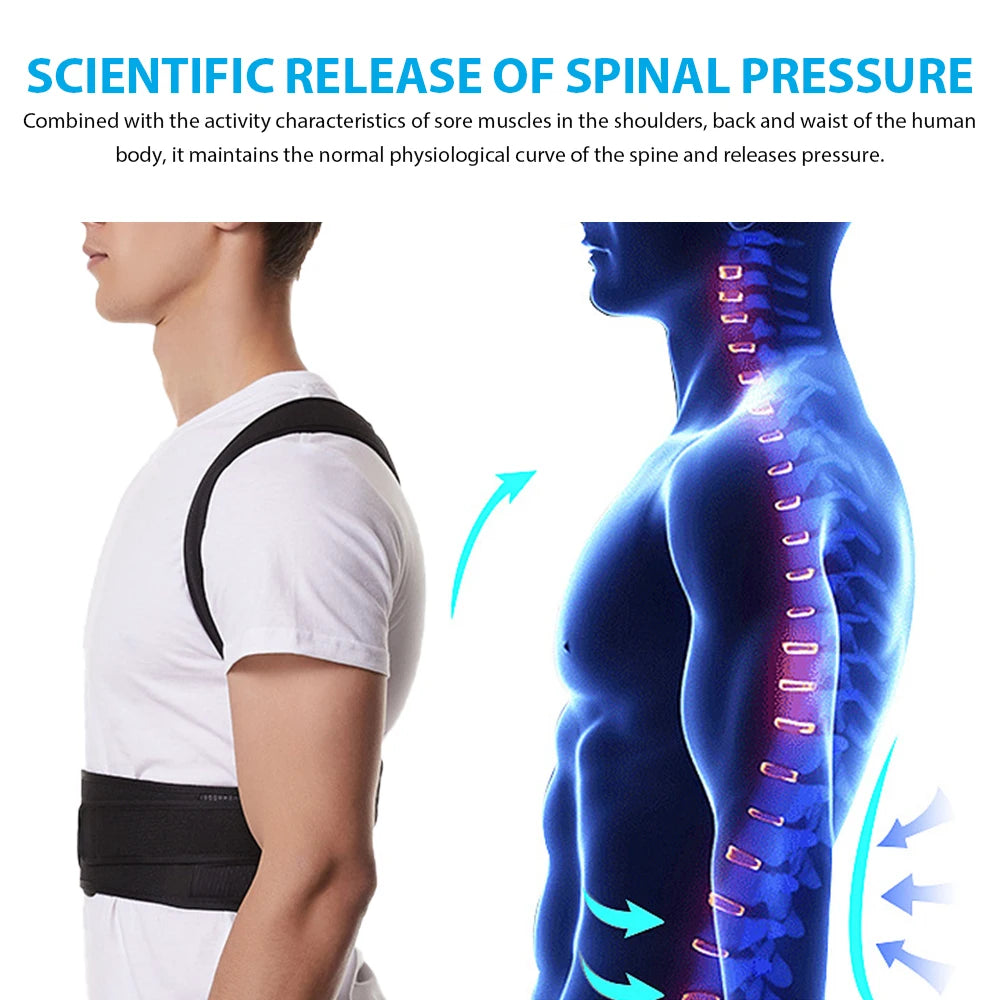Effect Back Brace Posture Corrector For Upright Spine
