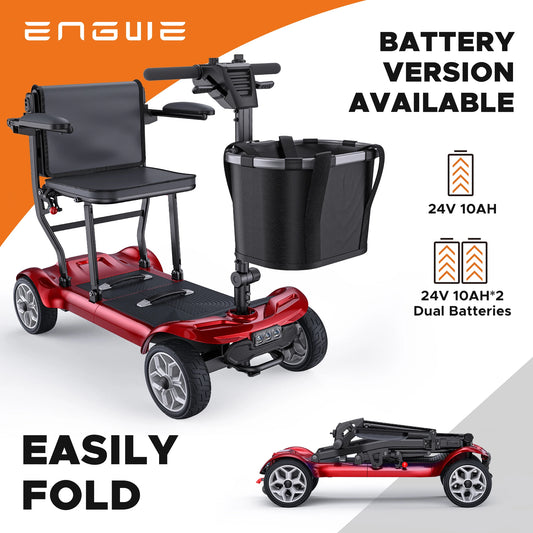 ENGWE Electric Mobility Scooter 270W Dual 10Ah Batteries