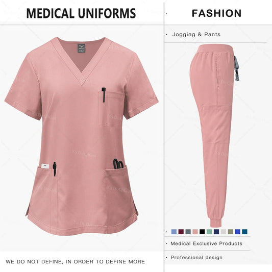 Ya DeQiGai Clinical Scrubs Set For Medical Professionals