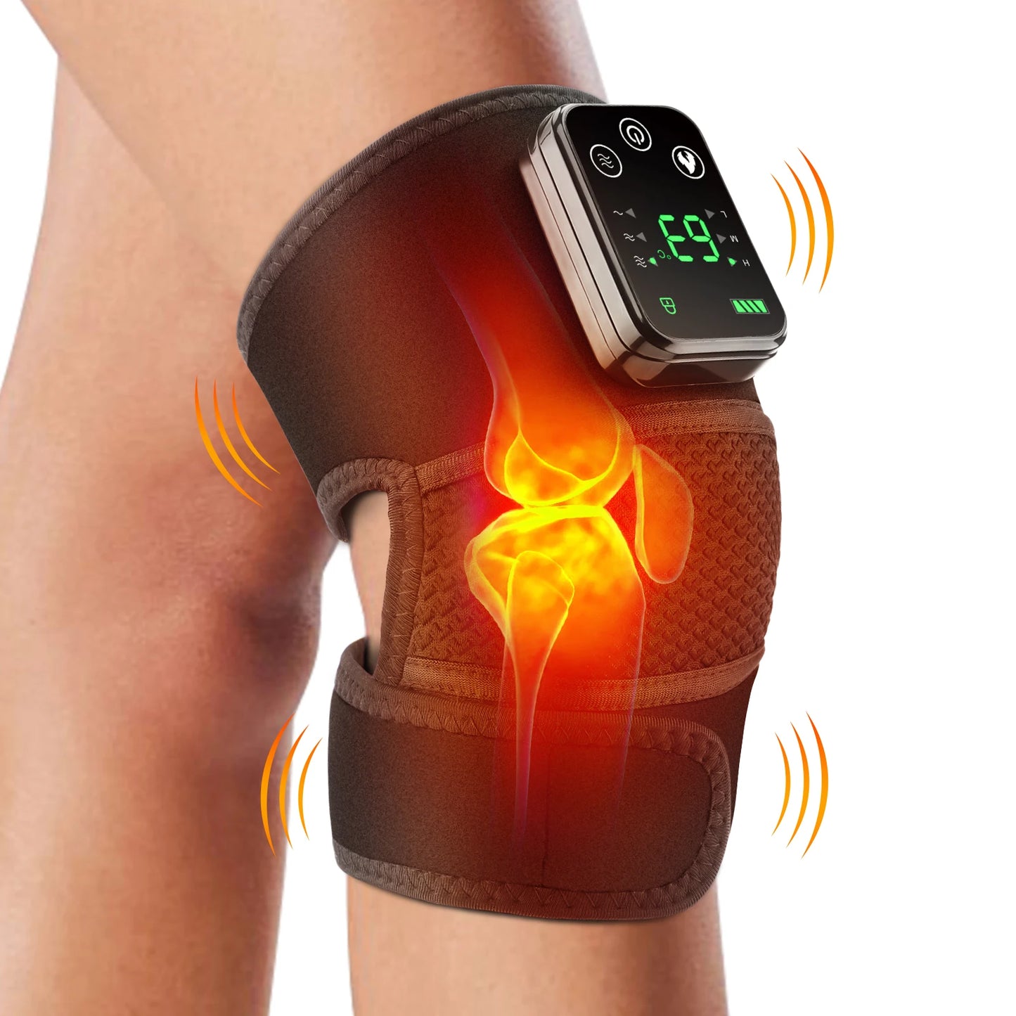 Hailicare Knee Heating Massager for Joint Relief and Hot Compress
