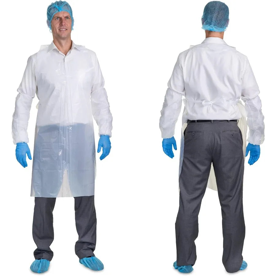 Disposable Heavyweight Plastic Apron For Industrial Use