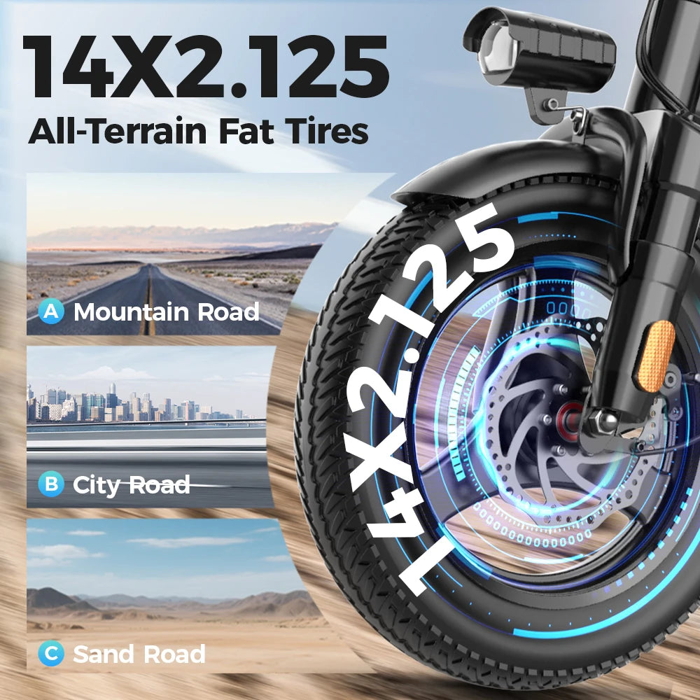 Toofly Electric Folding Ebike GS5 250W with 31 60km Range