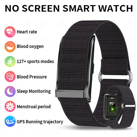 LIGE No Screen Design Smartband Sleep Health Tracking