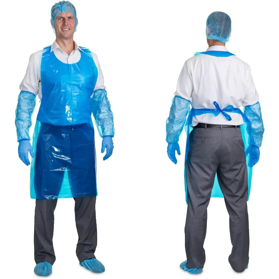 Disposable Heavyweight Plastic Apron For Industrial Use