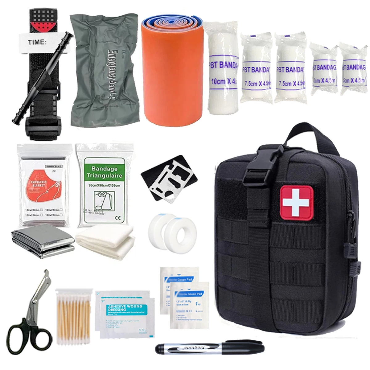 Choice Car Travel Emergency Kit First Aid Medical Rescue
