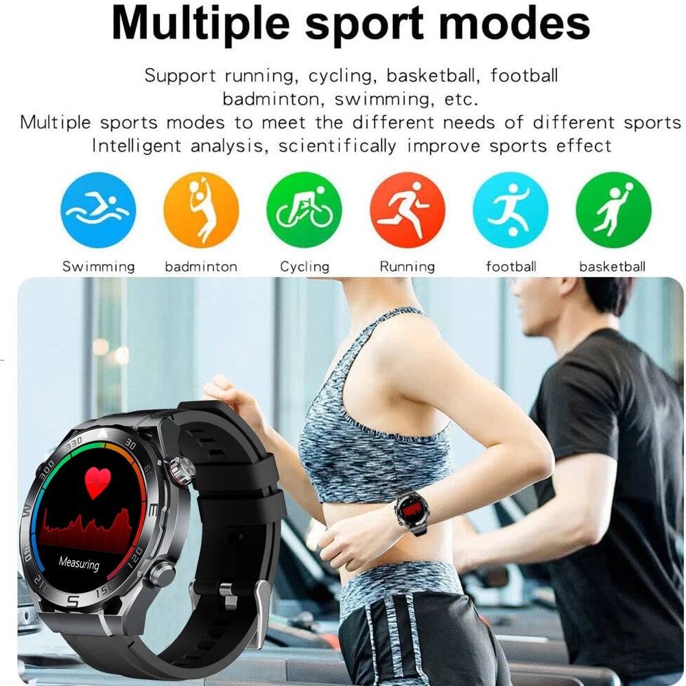 WO X5 Pro Max Smartwatch BT Call NFC Health Monitor