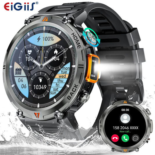 EIGIIS KE3 Smartwatch Bluetooth Call With Health Monitor Heart Rate