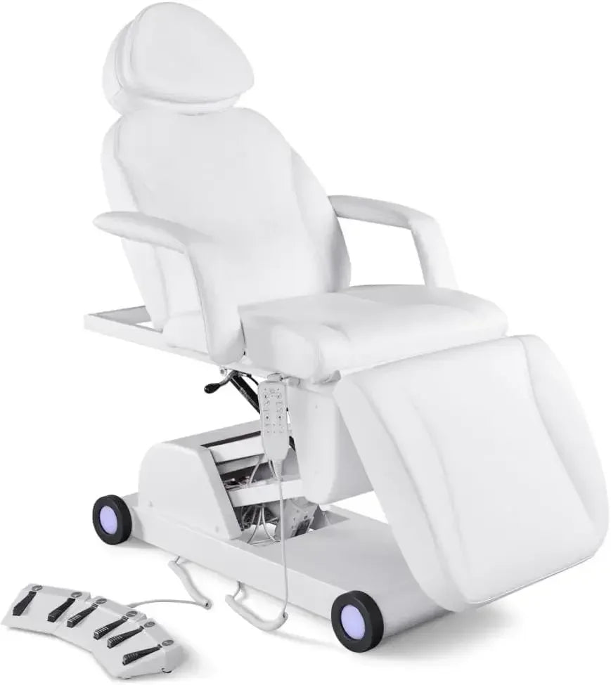 Esthetician Facial Bed With LED Light And Adjustable Table