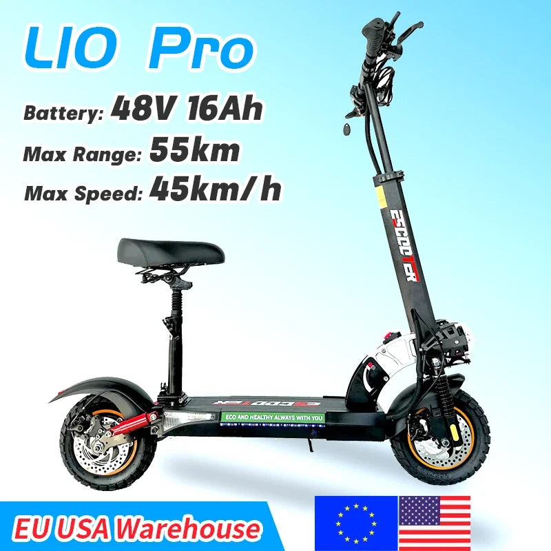 USA Warehouse L10 Pro 800W Foldable Electric Scooter