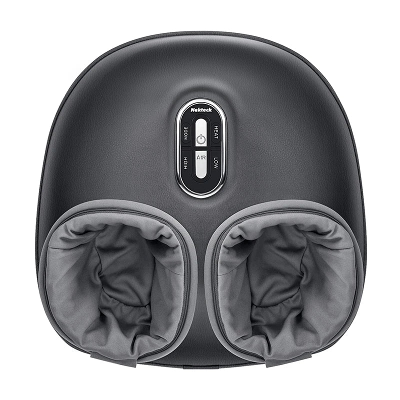 Nekteck Foot Massager With Heating Therapy And Air Compression Shiatsu