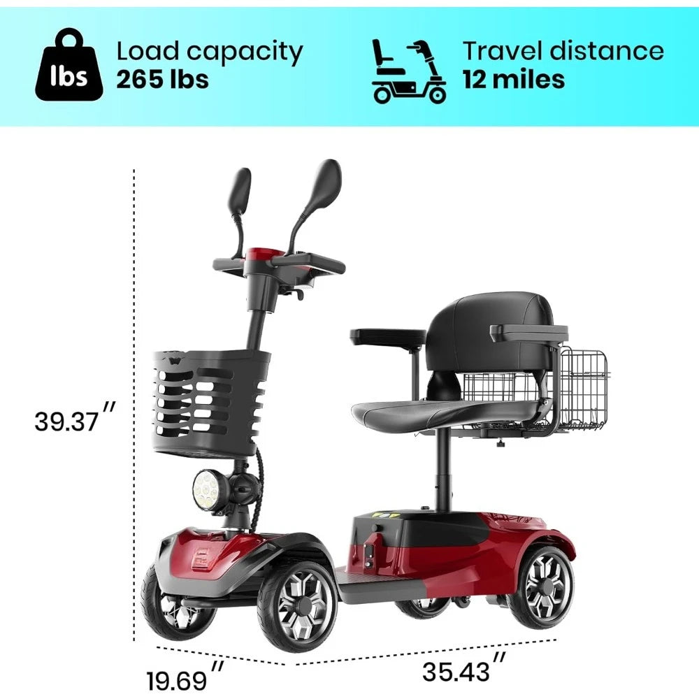 Hign-concerned All Terrain Electric Mobility Scooter