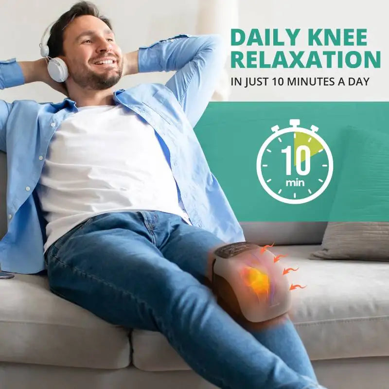 Medcursor Electric Heating Knee Massager Wireless Pad