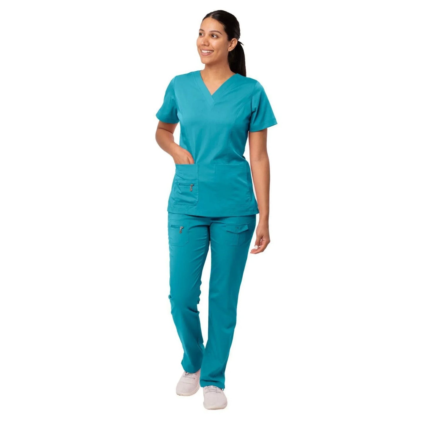 MERTRAWCN Women Surgical Scrubs Set Medical Uniform