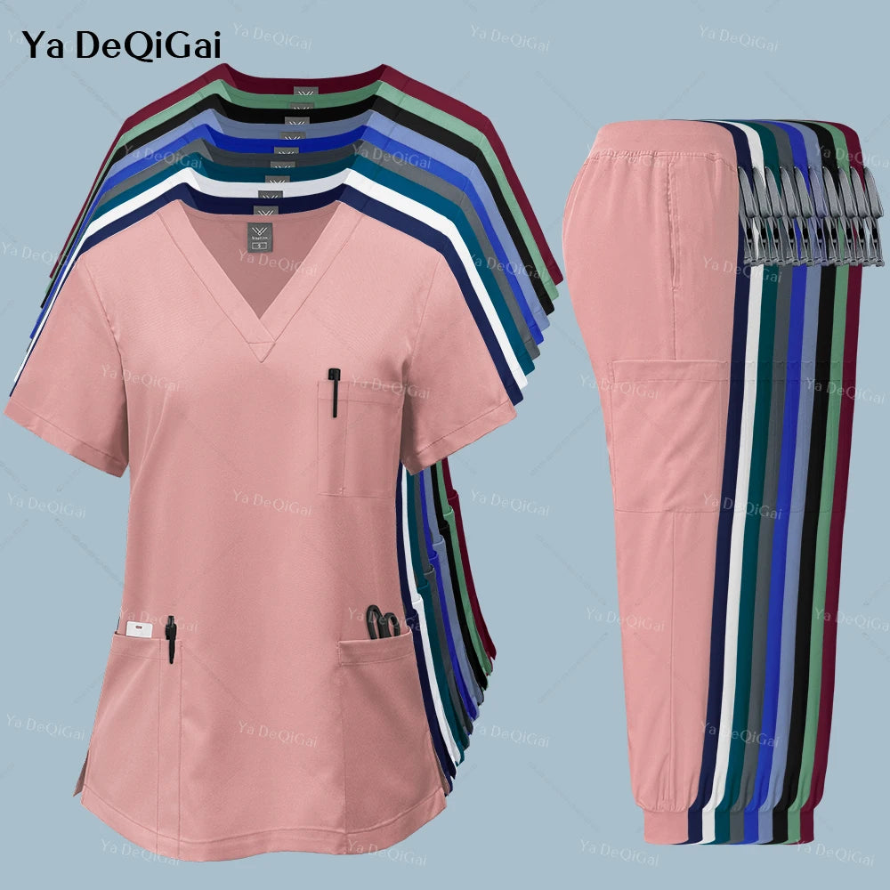 Ya DeQiGai Clinical Scrubs Set For Medical Professionals