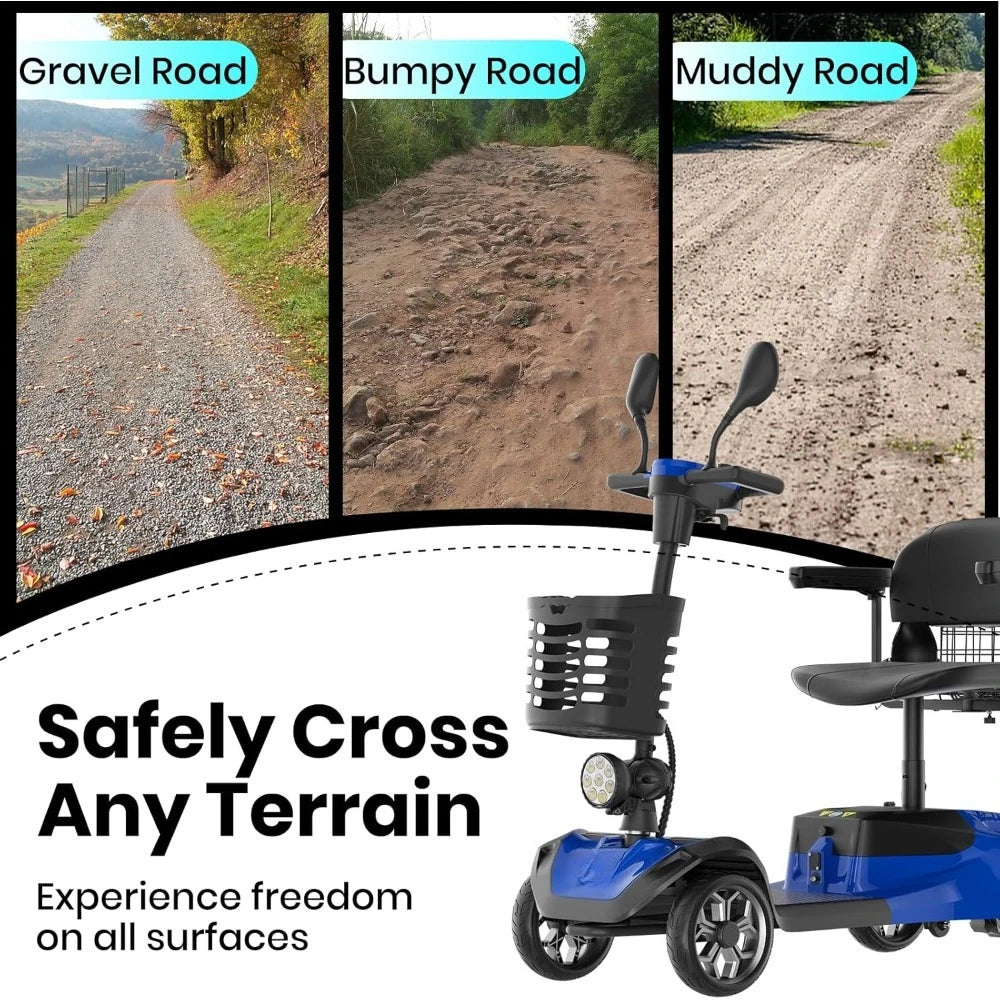 Hign-concerned All Terrain Electric Mobility Scooter