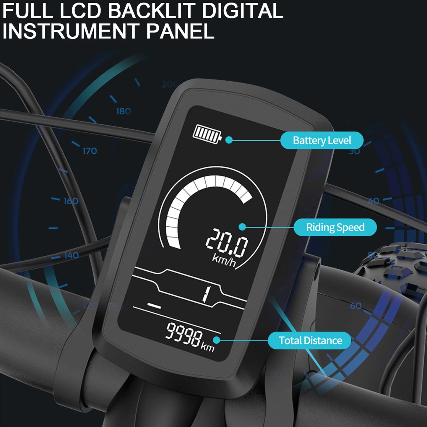 Kickwey L20 Folding Electric Bicycle 1000W Motor 48V