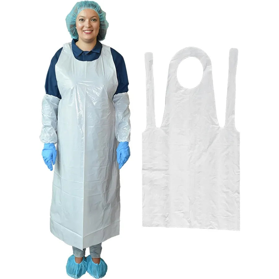 Disposable Heavyweight Plastic Apron For Industrial Use