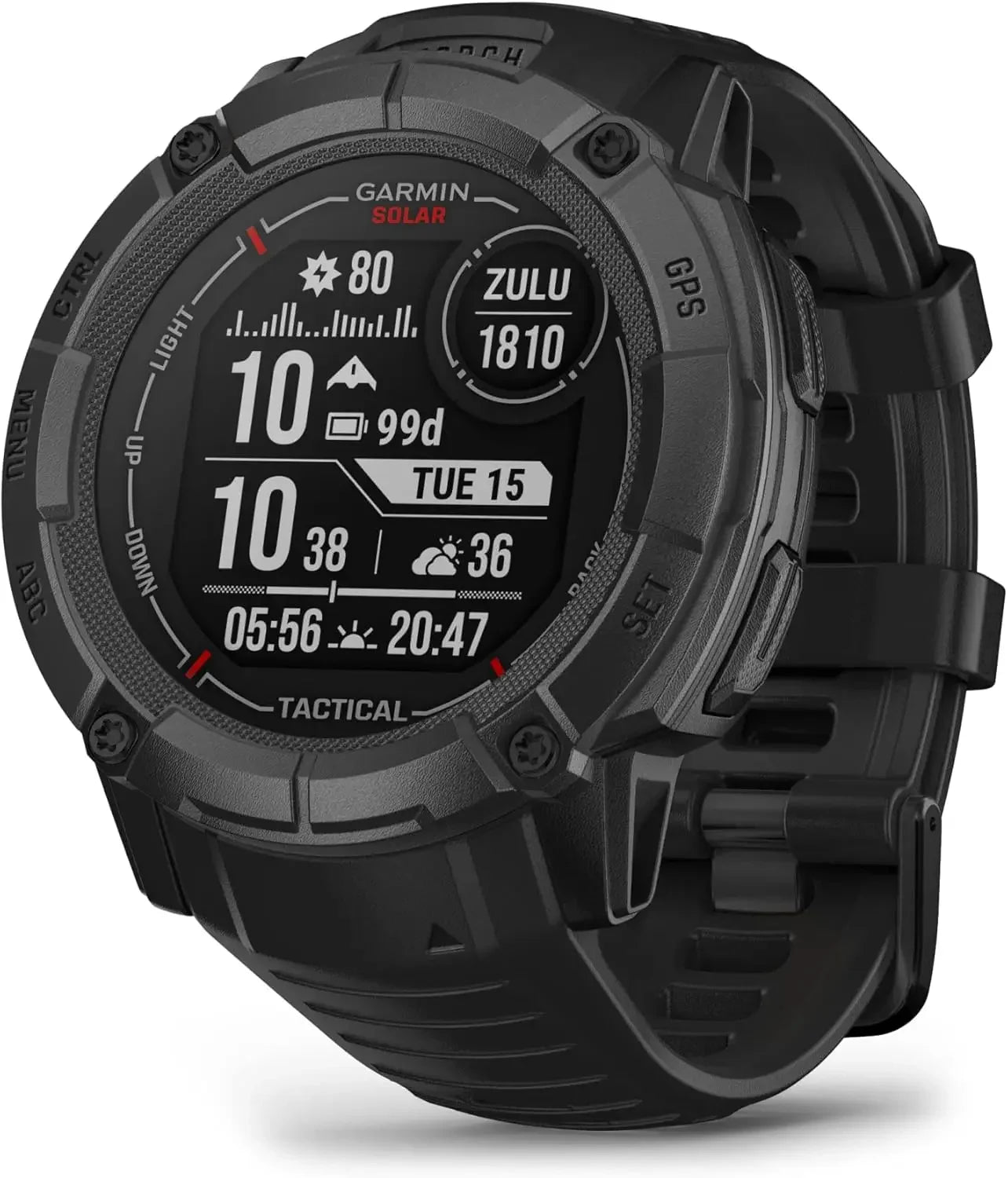 Garmin Instinct 2X Solar Tactical Edition Rugged GPS Watch