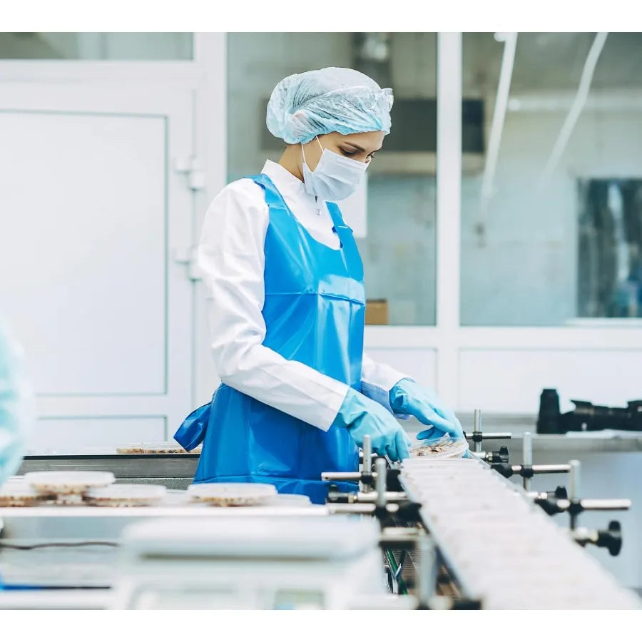 Disposable Heavyweight Plastic Apron For Industrial Use