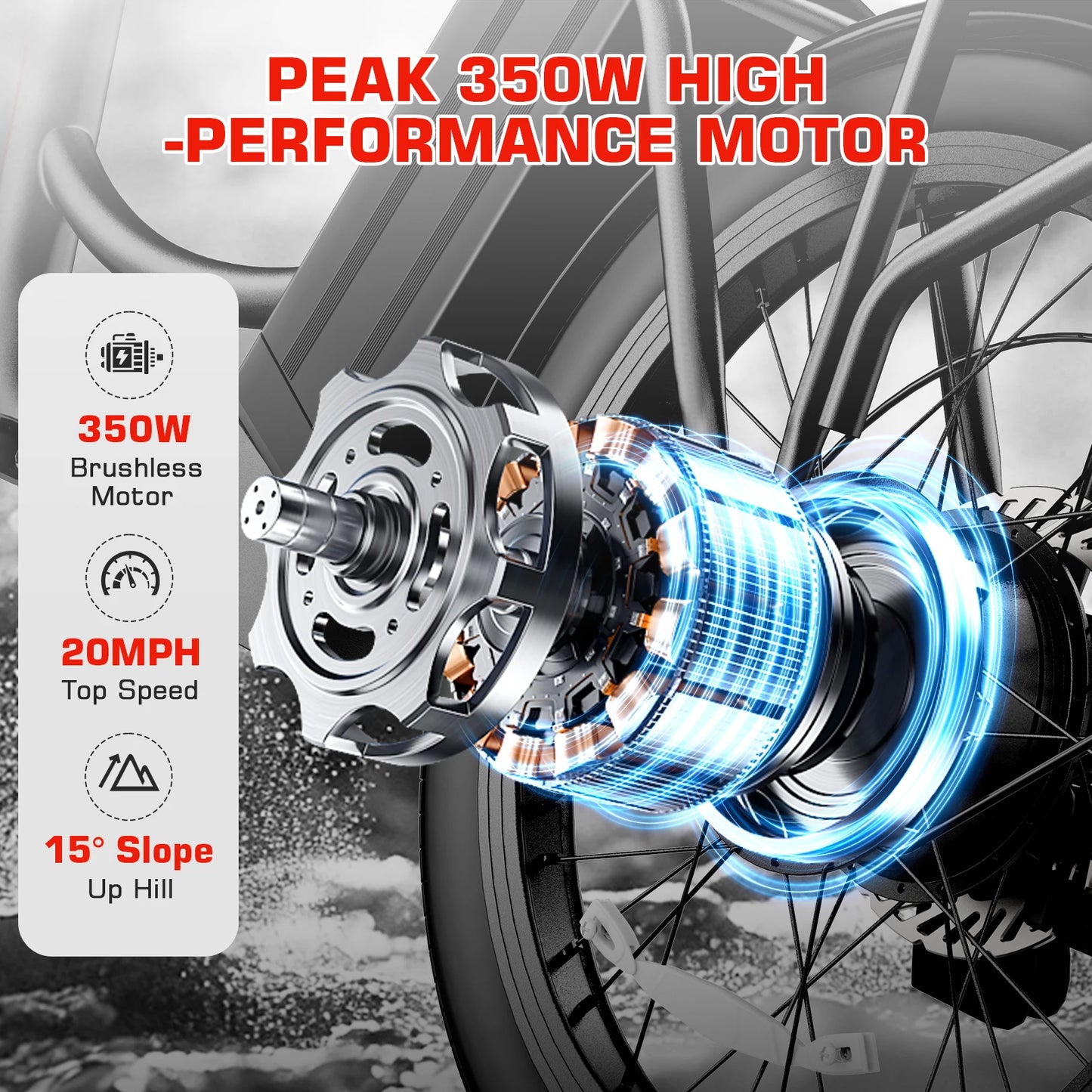 CAROMA Peak 560W Electric Scooter With Seat 36V Battery