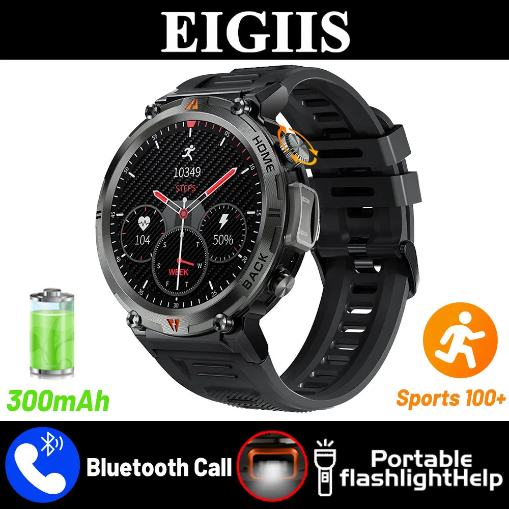 EIGIIS KE3 Smartwatch Bluetooth Call With Health Monitor Heart Rate