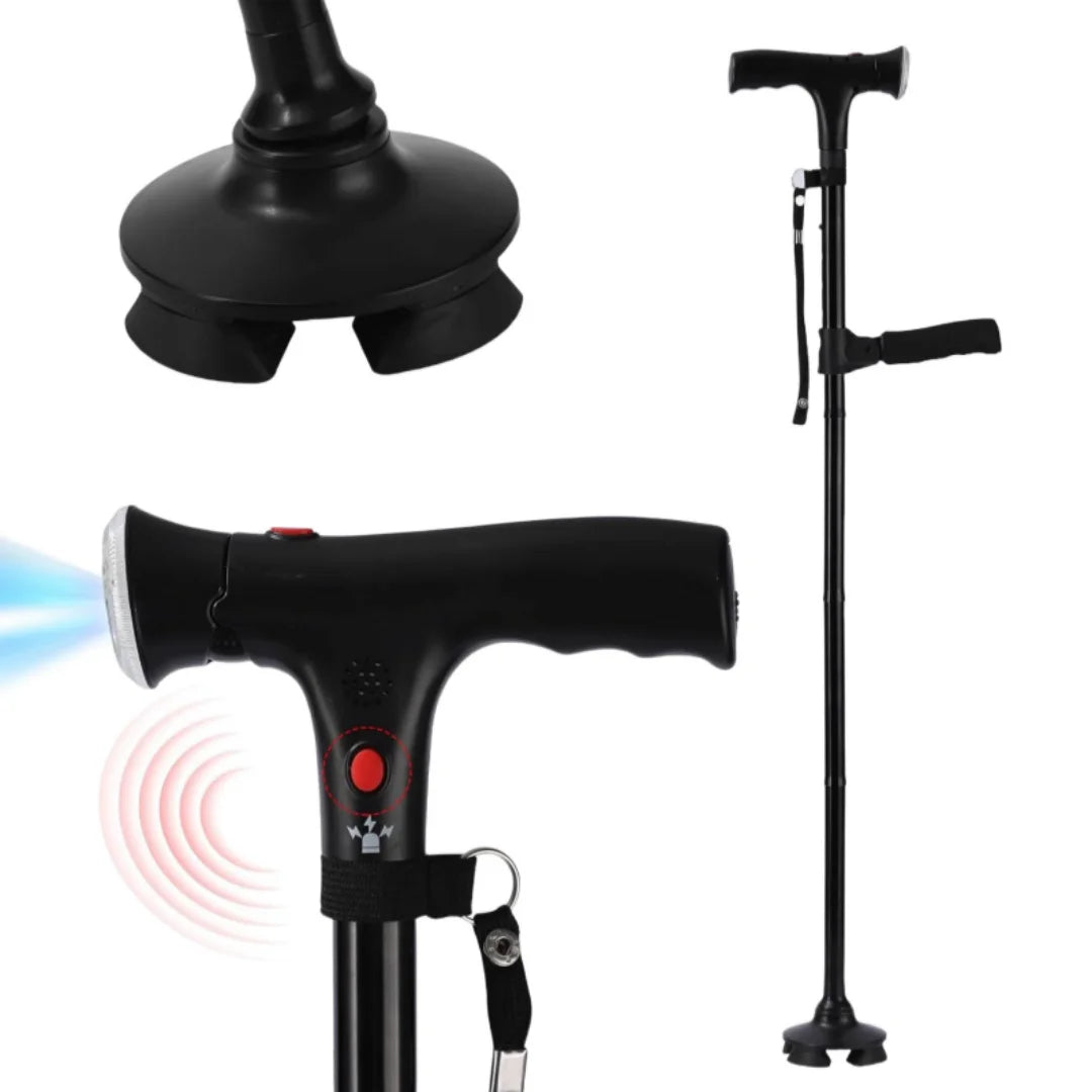 AnhuiChoice Lightweight Folding Walking Cane With T Handle