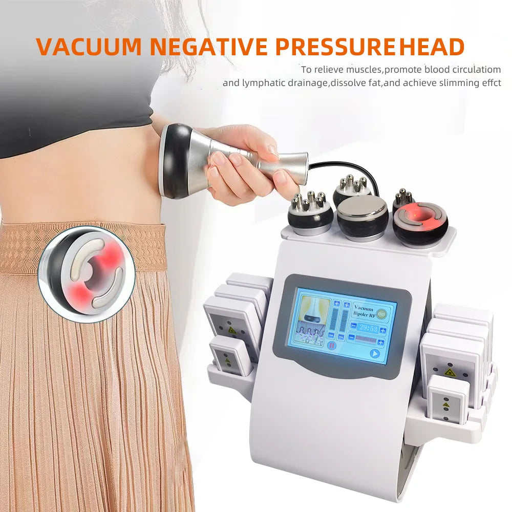 Misshearth 6 in 1 Ultrasonic Cavitation Machine for Body Slimming