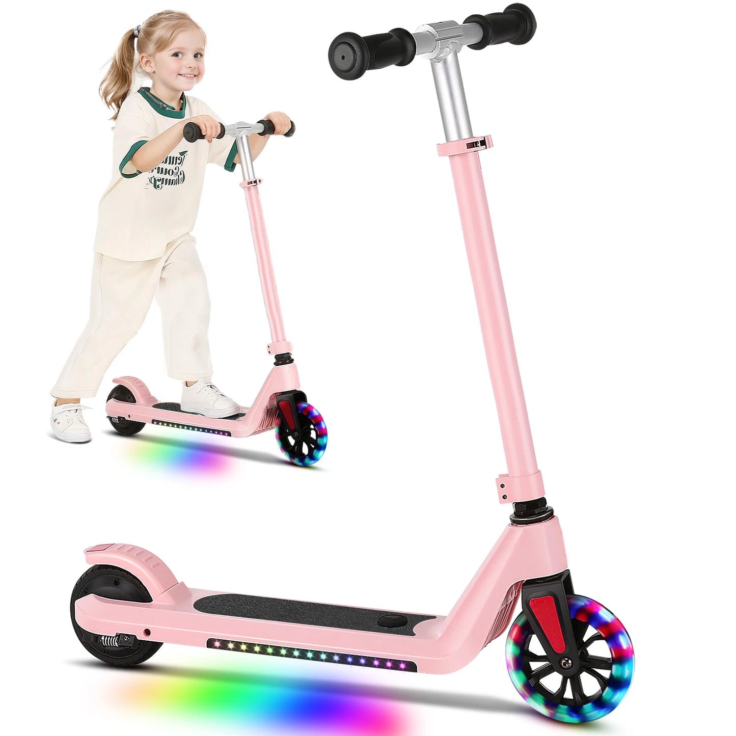 CAROMAC Kids Electric Scooter 120W Foldable Led Display