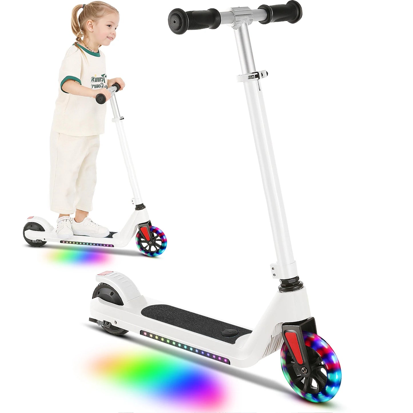 CAROMAC Kids Electric Scooter 120W Foldable Led Display