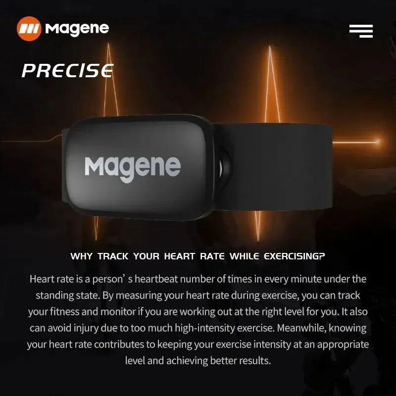 Magene H303 H64 Heart Rate Monitor With Chest Strap