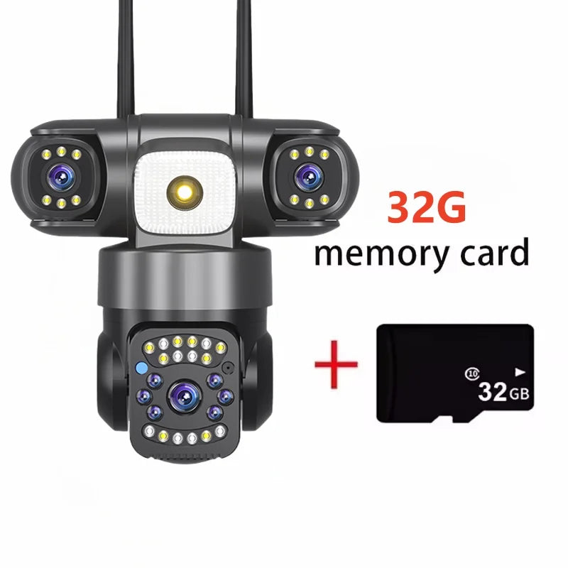 Cugo WiFi PTZ Outdoor Solar IP Camera 15MP Battery