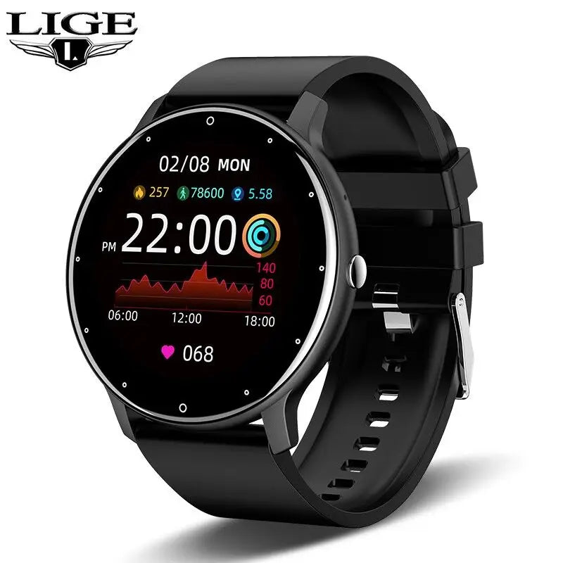 LIGE Smart Watch For Women Full Touch Screen Fitness