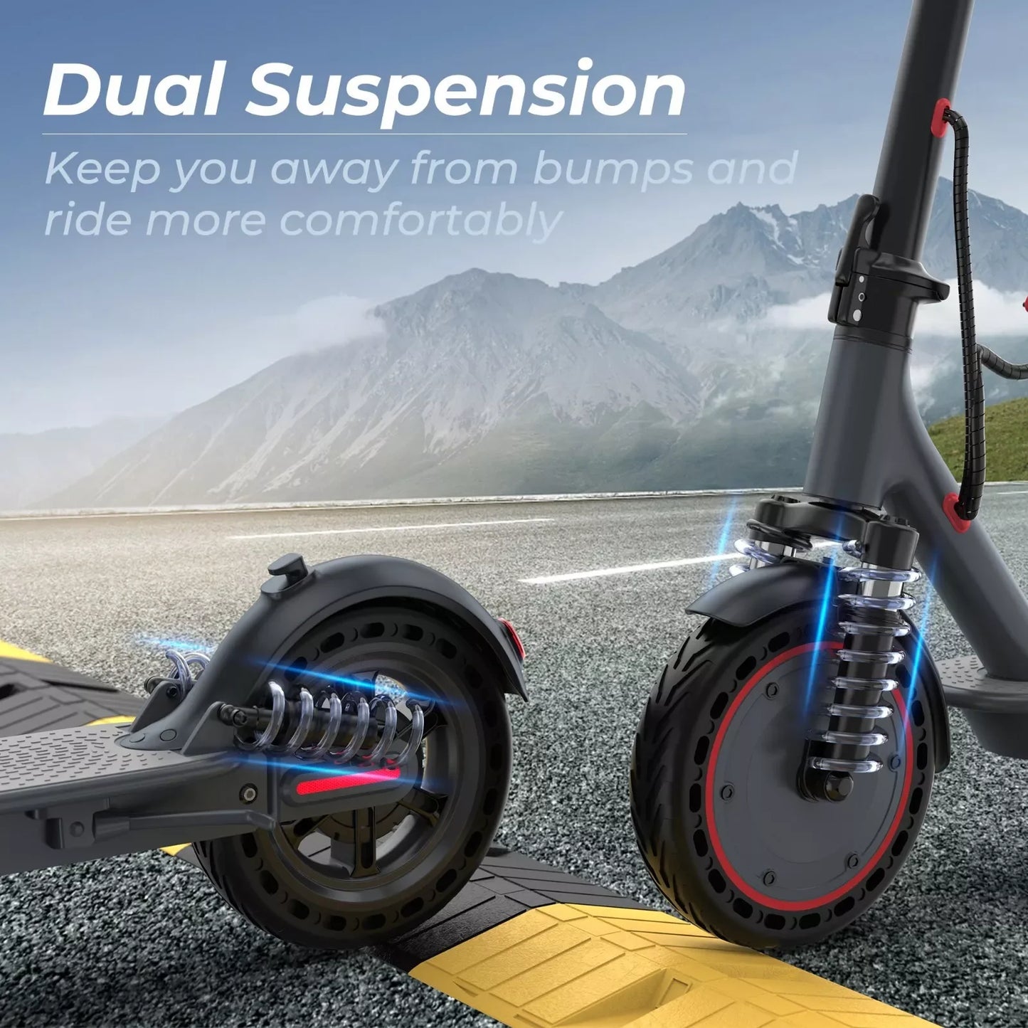 AOVOPRO TMAX 10 Inch Electric Scooter 500W 22MPH Foldable