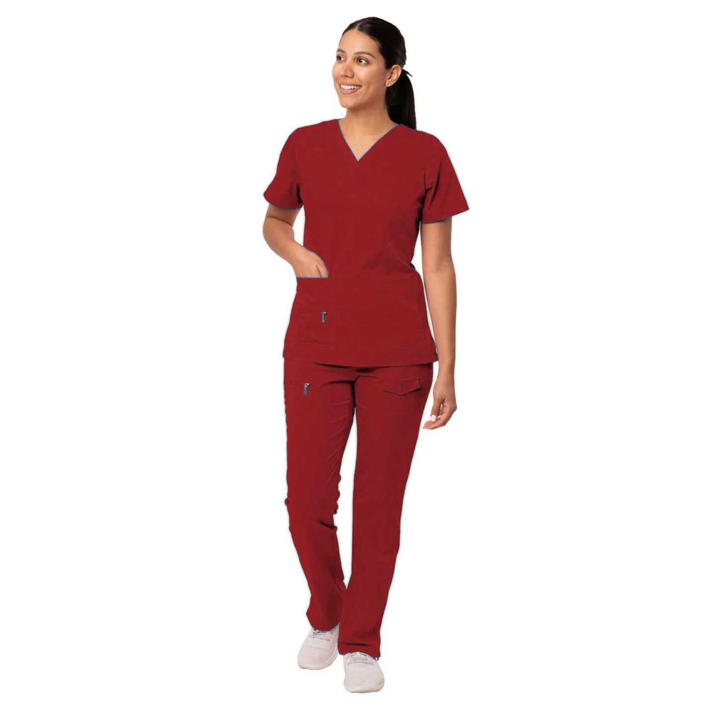 MERTRAWCN Women Surgical Scrubs Set Medical Uniform