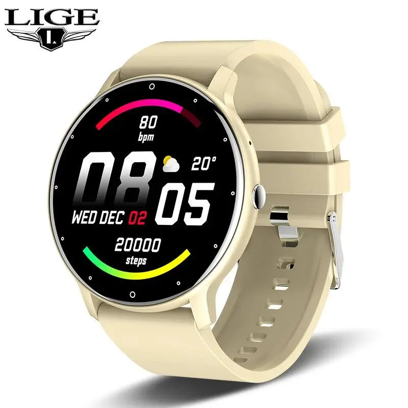LIGE Smart Watch For Women Full Touch Screen Fitness