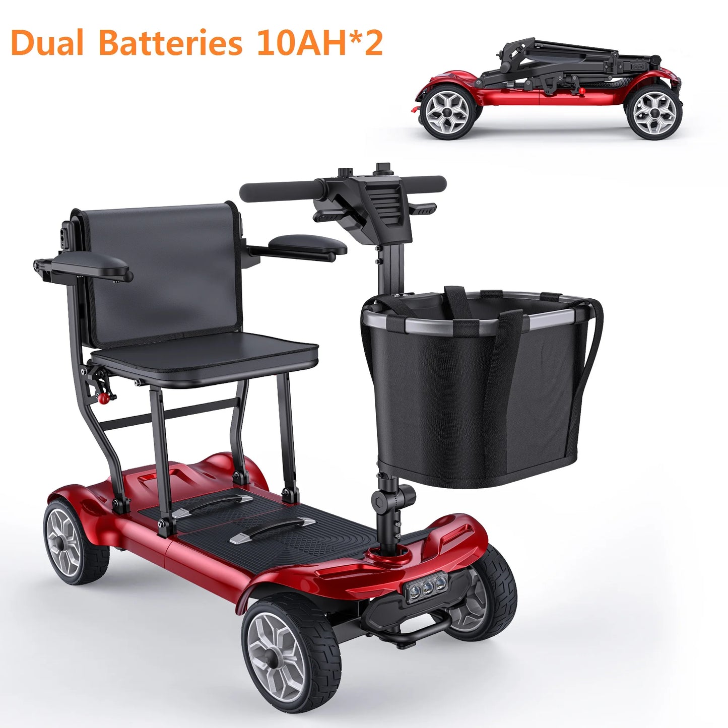 ENGWE Electric Mobility Scooter 270W Dual 10Ah Batteries